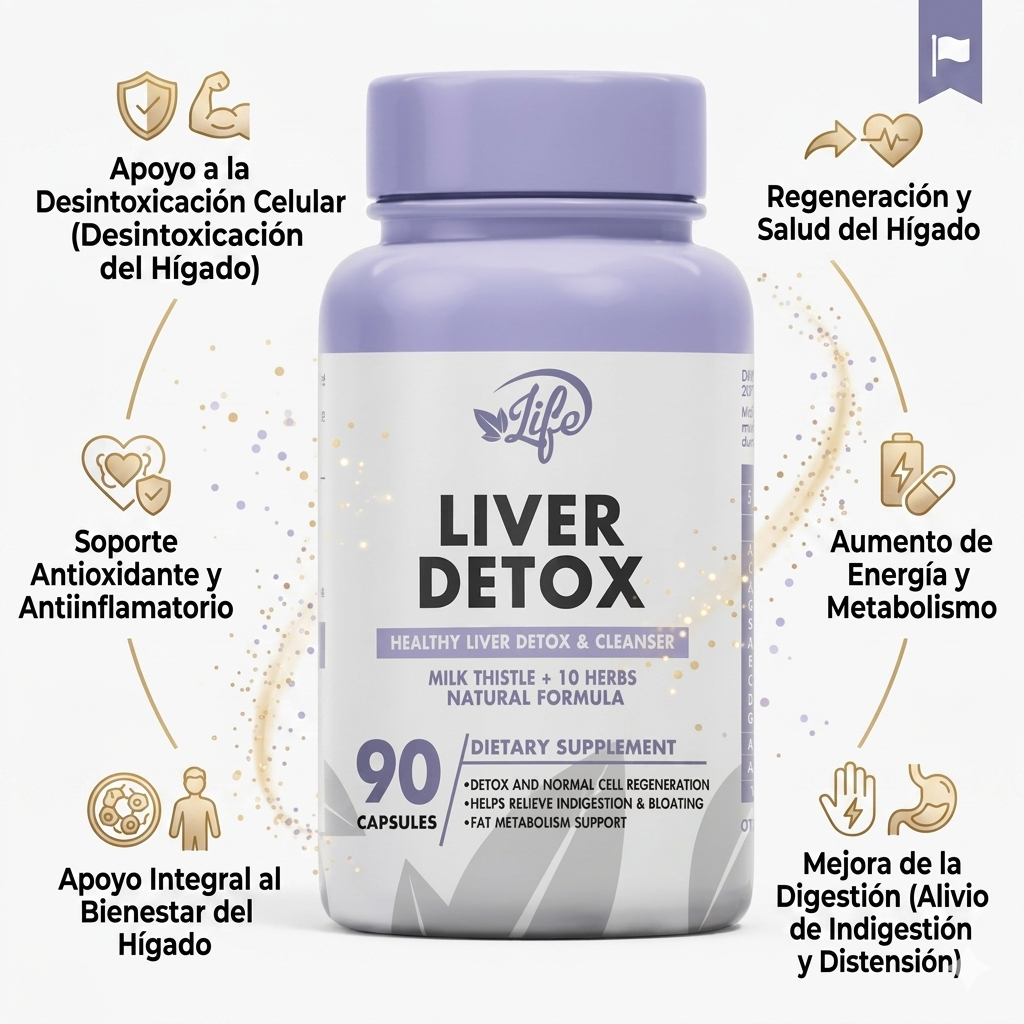 Life Liver Detox (Limpiador Hepatico)